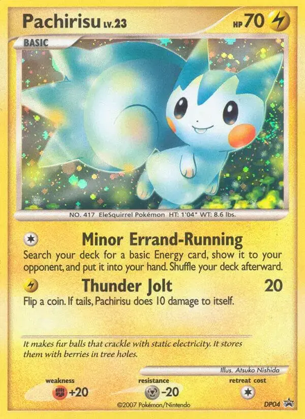 Pachirisu - Pokemon Diamond and Pearl Promos #DP04