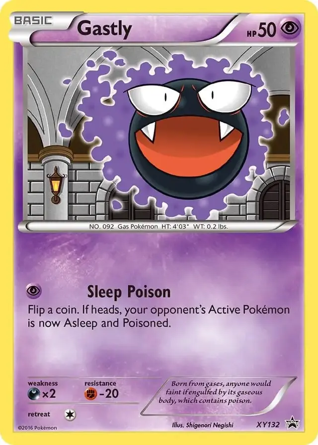 Gastly - Pokemon XY Promos #XY132