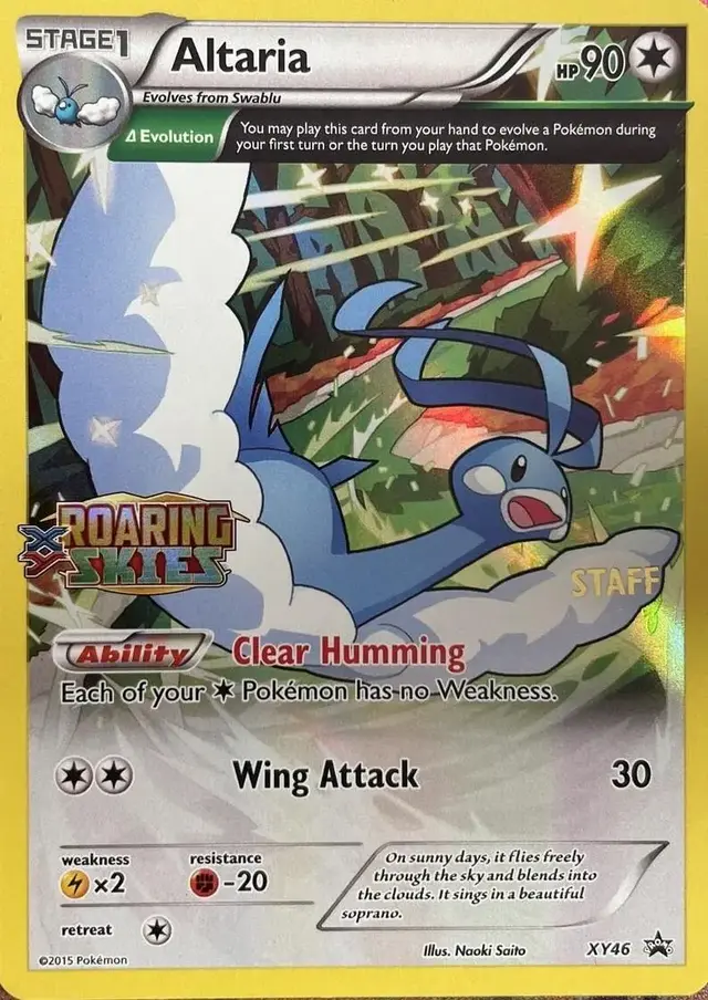 Altaria [Staff] - Pokemon Prerelease & Staff Promos #XY46