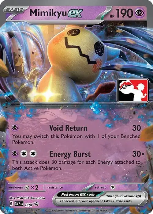Mimikyu Ex [Prize Pack Series 3] - Pokemon Prize Pack Series #4