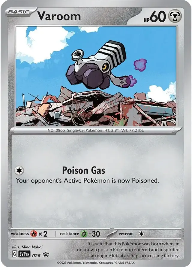 Varoom - Pokemon Scarlet & Violet Promos #26