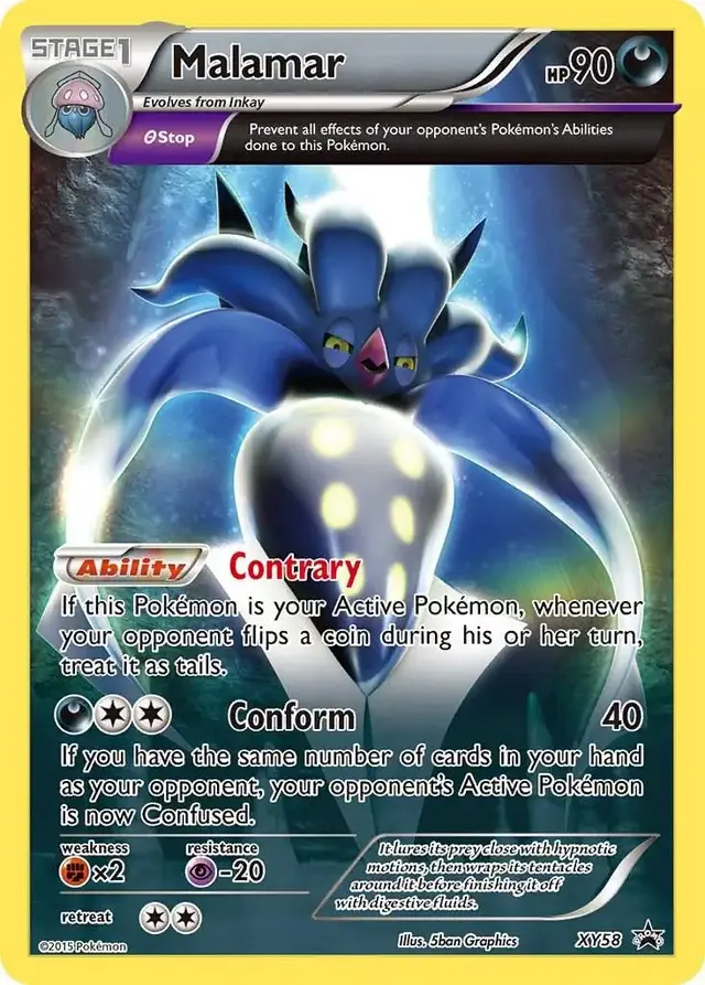 Malamar - Pokemon XY Promos #XY58