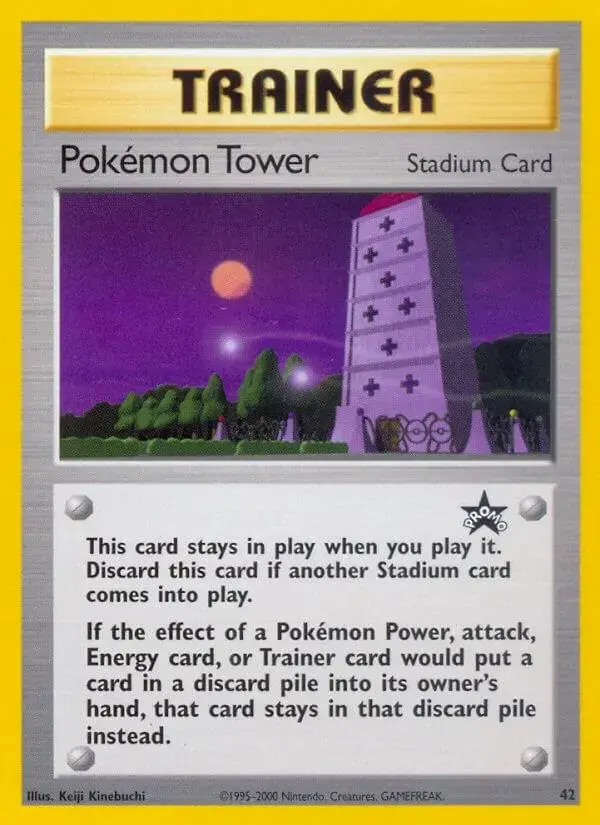 Pokemon Tower - Pokemon WoTC Promos #42
