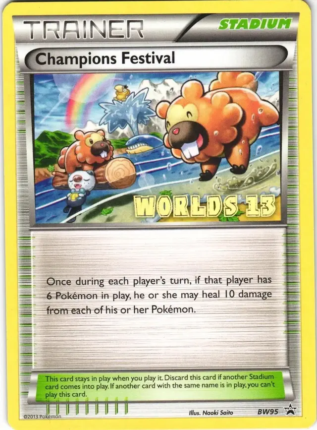Champions Festival - Pokemon Black and White Promos #BW95