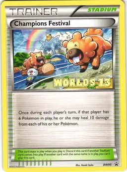 Champions Festival #BW95 - Pokemon Black and White Promos