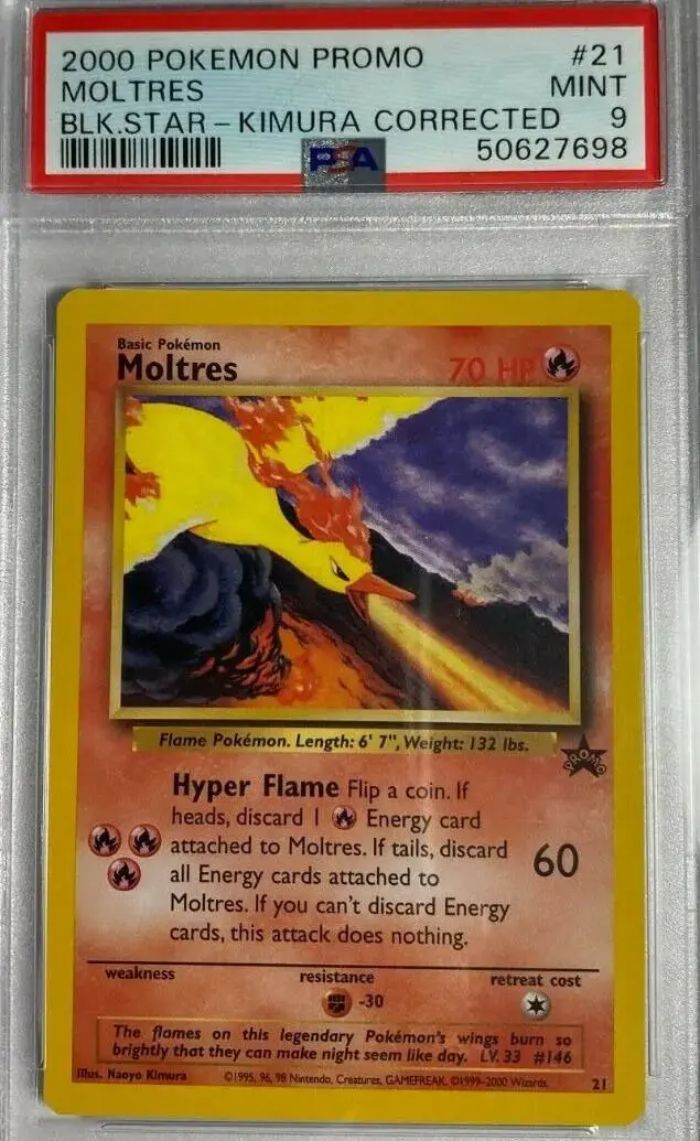 Moltres [Corrected] - Pokemon WoTC Promos #21