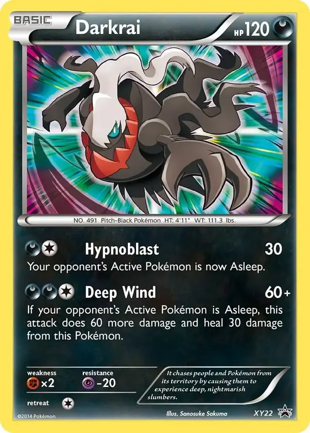 Darkrai - Pokemon XY Promos #XY22
