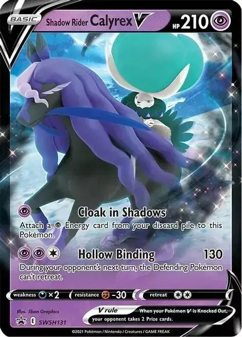 Shadow Rider Calyrex V - Pokemon Sword & Shield Promos #SWSH131