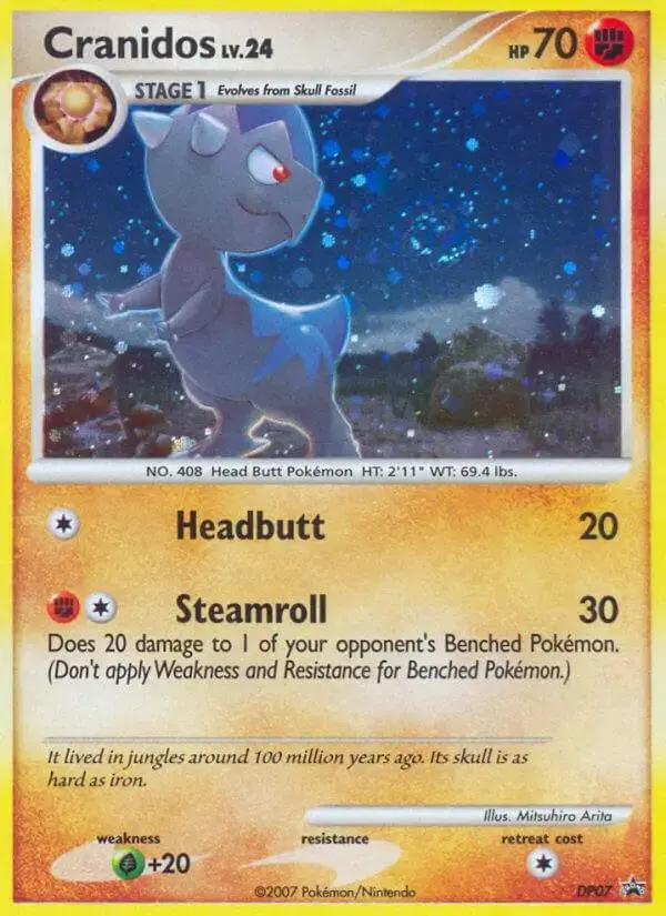 Cranidos - Pokemon Diamond and Pearl Promos #DP07