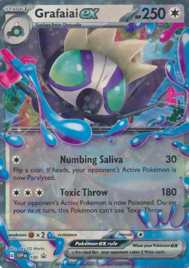 Grafaiai Ex [Jumbo] - Pokemon Jumbo Cards #100