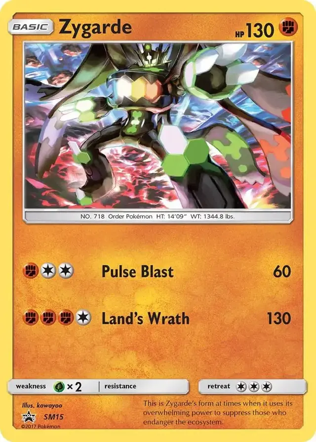 Zygarde - Pokemon SM Promos #SM15