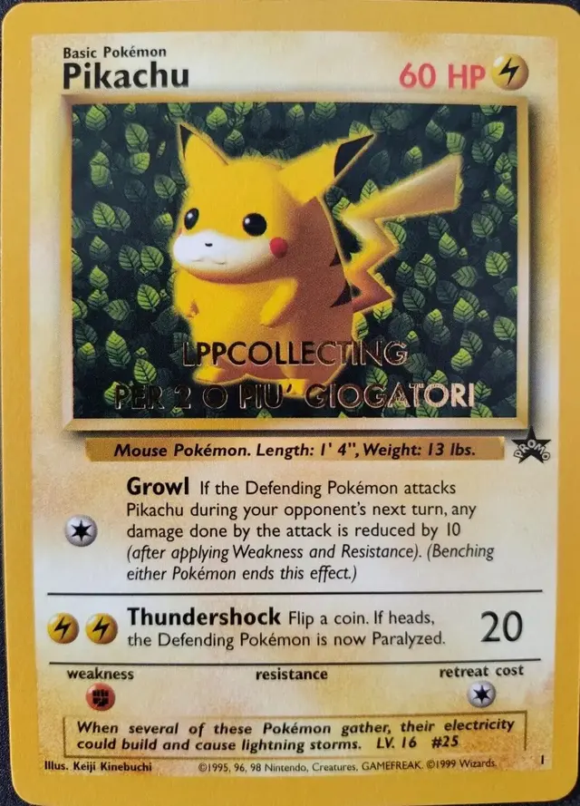 Pikachu [LPP Collecting Stamp] - Pokemon WoTC Promos #1
