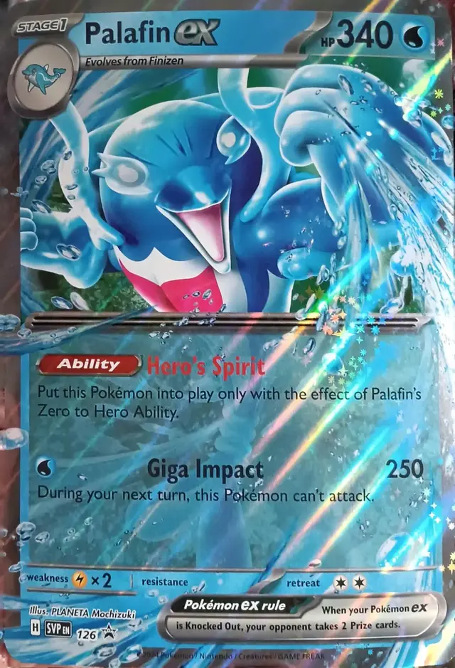 Palafin Ex [Jumbo] - Pokemon Jumbo Cards #126