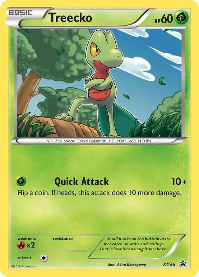 Treecko - Pokemon XY Promos #XY36