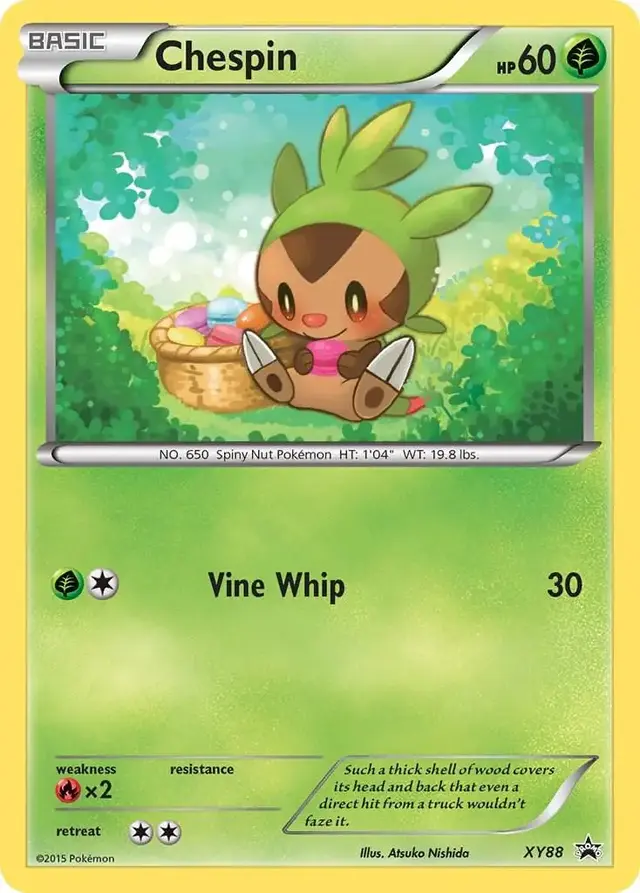 Chespin - Pokemon XY Promos #XY88