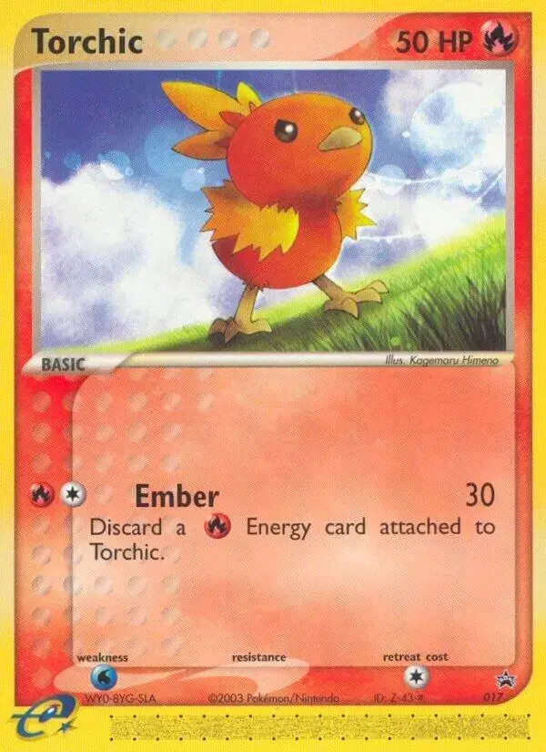 Torchic - Pokemon Nintendo Promos #17