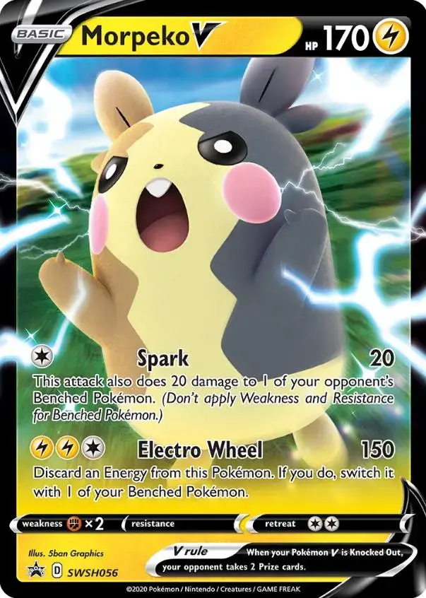 Morpeko V - Pokemon Sword & Shield Promos #SWSH056