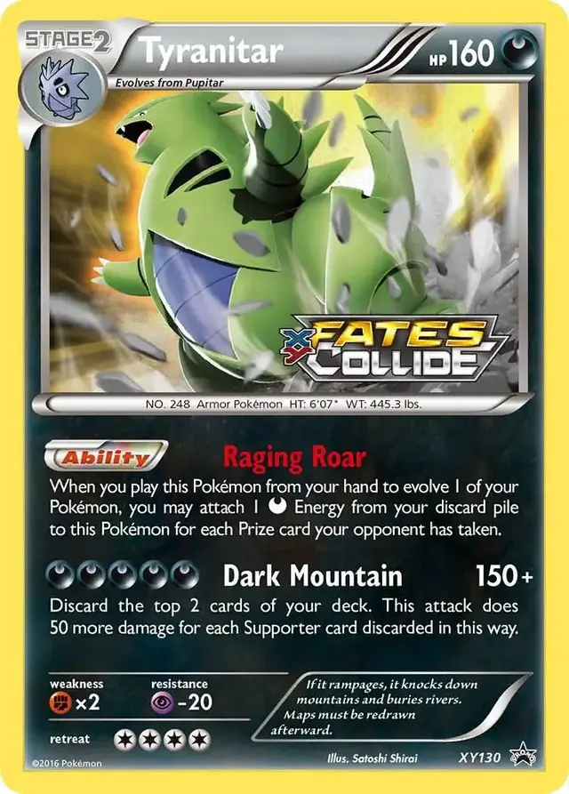 Tyranitar - Pokemon XY Promos #XY130