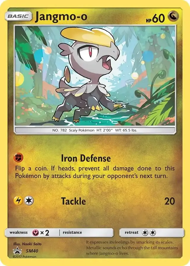 Jangmo-O - Pokemon SM Promos #SM40