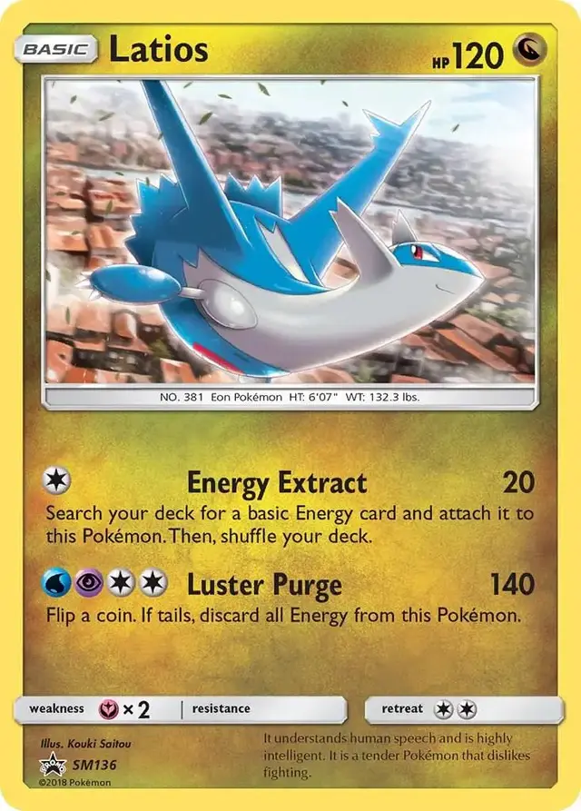 Latios - Pokemon SM Promos #SM136