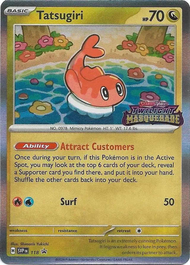 Tatsugiri - Pokemon Scarlet & Violet Promos #118