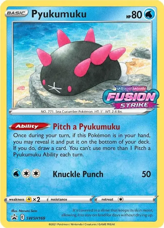 Pyukumuku - Pokemon Sword & Shield Promos #SWSH169