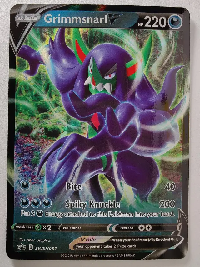 Grimmsnarl V - Pokemon Sword & Shield Promos #SWSH057