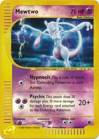 Mewtwo [Reverse Holo] - Pokemon Expedition #20