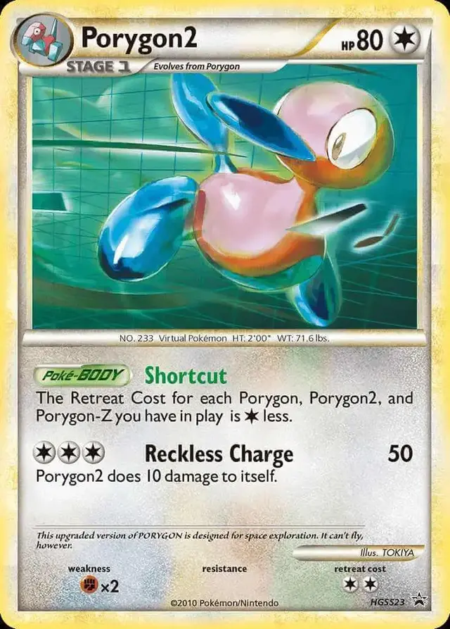 Porygon2 - Pokemon HGSS Promos #HGSS23
