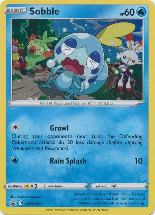 Sobble - Pokemon Sword & Shield Promos #SWSH073