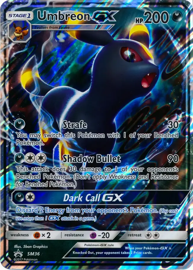 Umbreon GX [Jumbo] - Pokemon Jumbo Cards #SM36