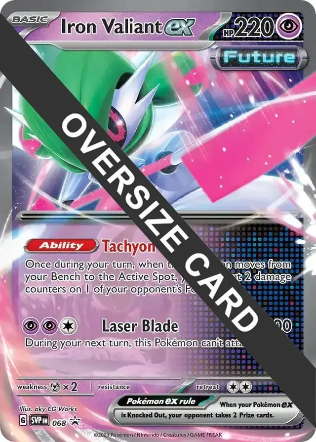 Iron Valiant ex [Jumbo] - Pokemon Jumbo Cards #68