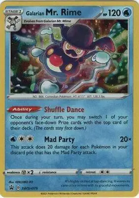 Galarian Mr. Rime - Pokemon Sword & Shield Promos #SWSH079
