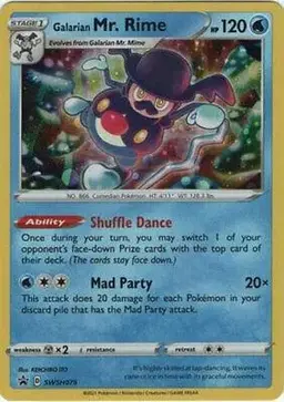 Galarian Mr. Rime - Pokemon Sword & Shield Promos