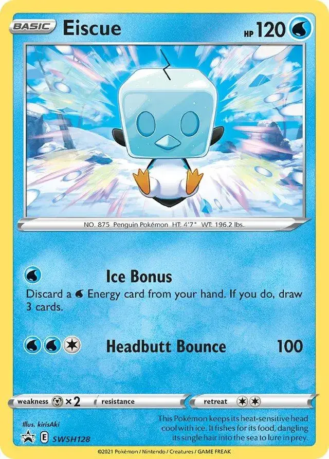 Eiscue - Pokemon Sword & Shield Promos #SWSH128