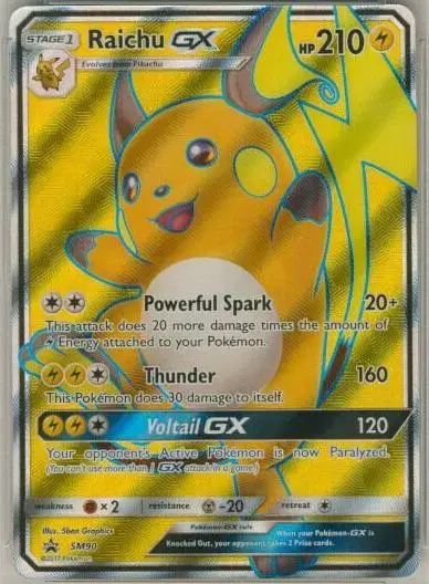 Raichu GX [Jumbo] - Pokemon Jumbo Cards #SM90