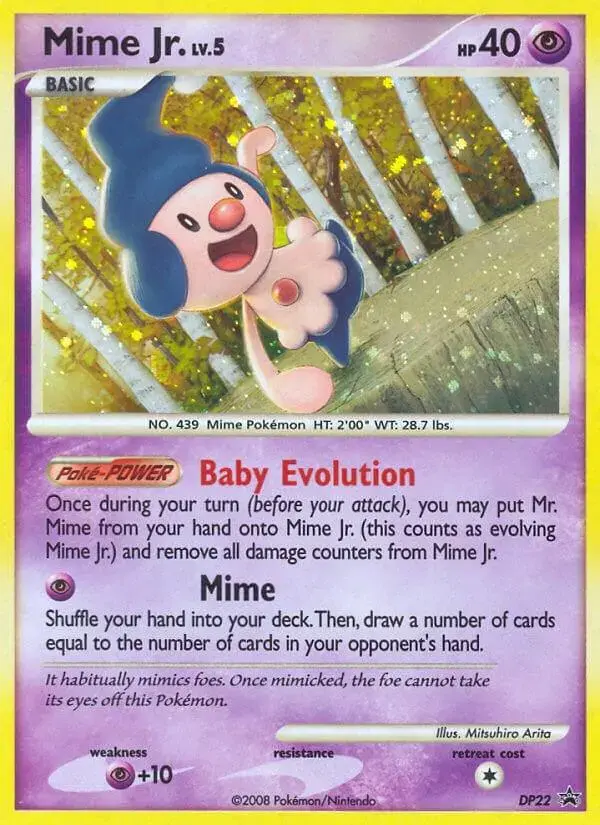 Mime Jr. - Pokemon Diamond and Pearl Promos #DP22
