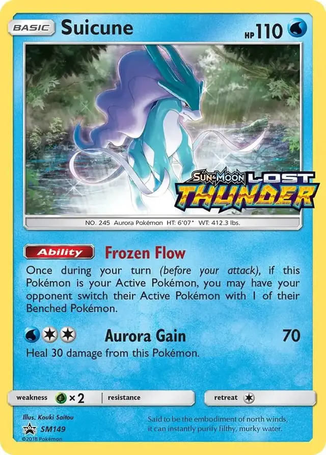 Suicune - Pokemon SM Promos #SM149