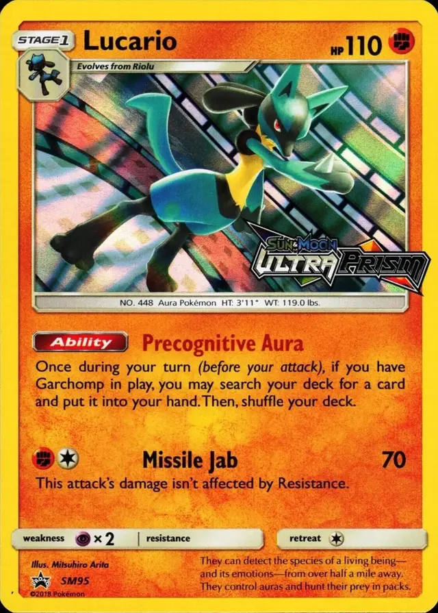 Lucario - Pokemon SM Promos #SM95