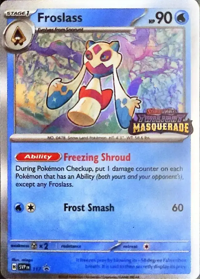 Froslass - Pokemon Scarlet & Violet Promos #117