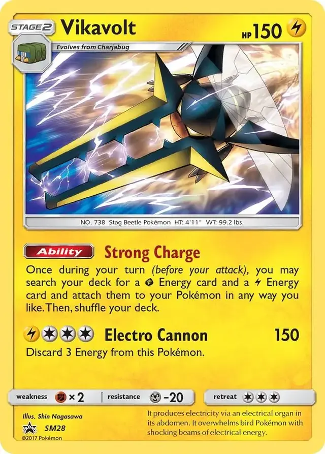 Vikavolt - Pokemon SM Promos #SM28