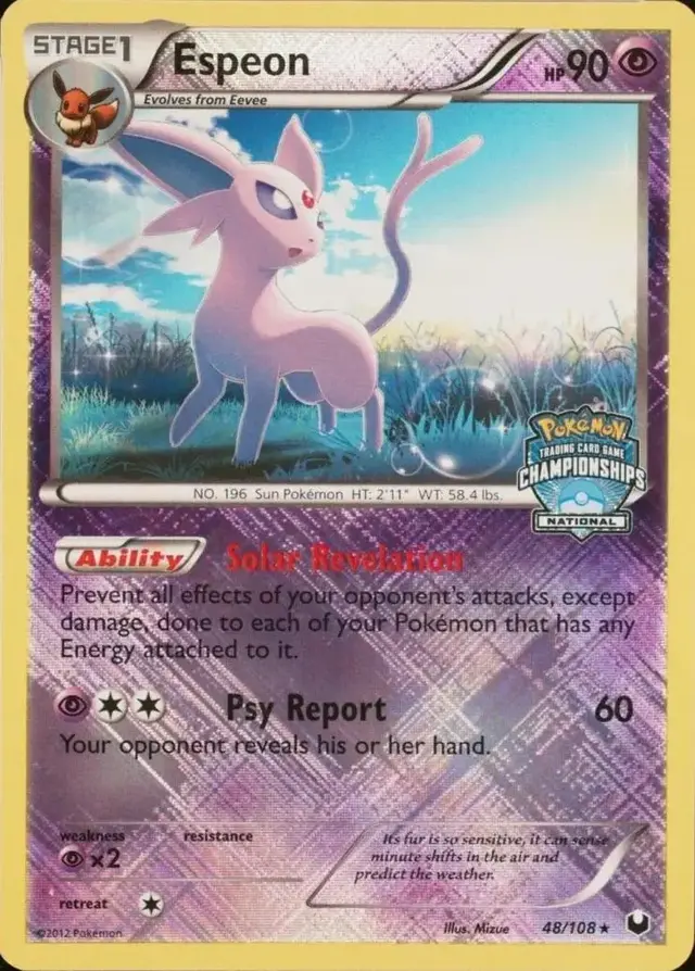 Espeon [National Championships] - Pokemon Tournament Promos #48