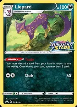 Liepard - Pokemon Sword & Shield Promos #SWSH187