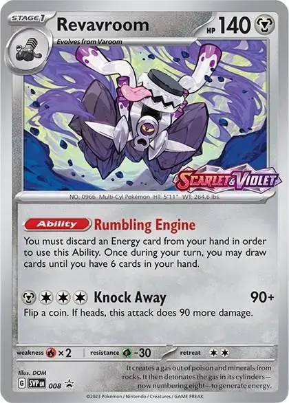 Revavroom - Pokemon Scarlet & Violet Promos #8