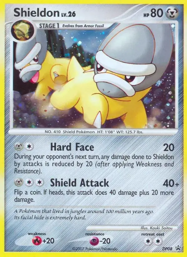 Shieldon - Pokemon Diamond and Pearl Promos #DP08