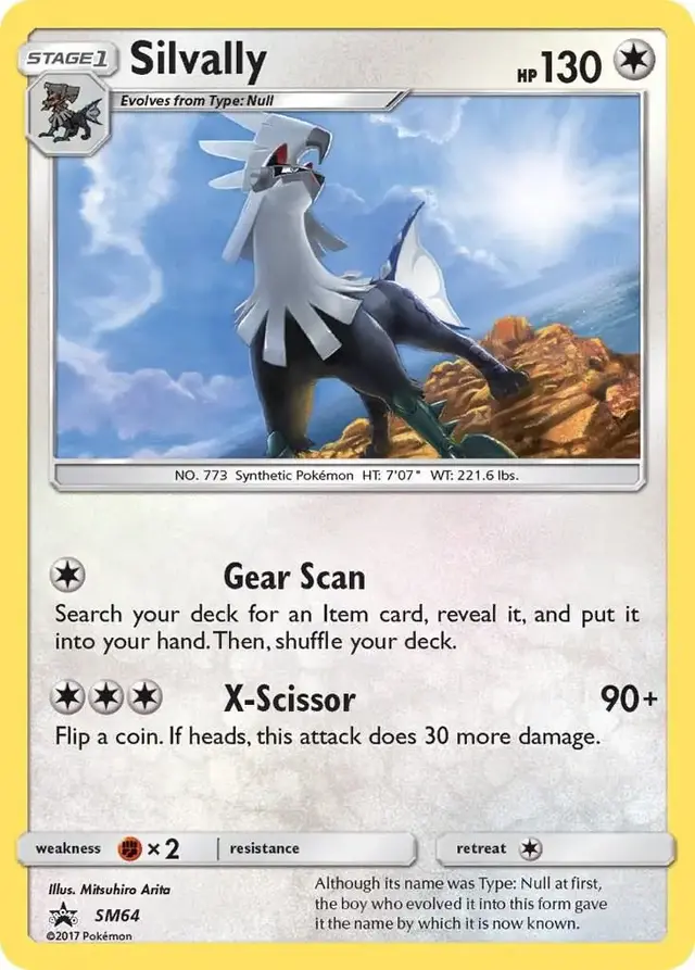 Silvally - Pokemon SM Promos #SM64