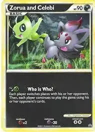 Zorua and Celebi [Jumbo]