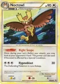 Noctowl - Pokemon HGSS Promos #HGSS06
