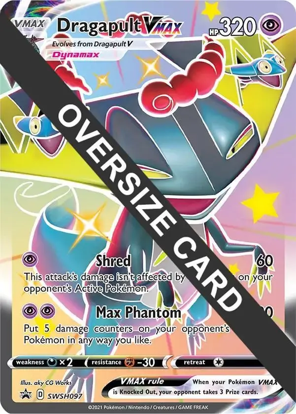 Dragapult VMAX [Jumbo] - Pokemon Jumbo Cards #SWSH097