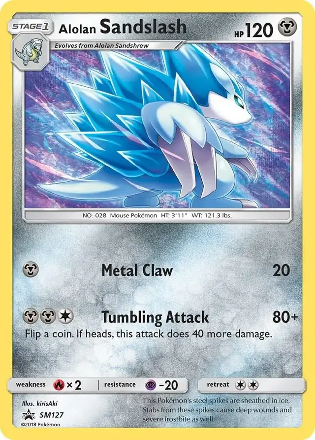 Alolan Sandslash - Pokemon SM Promos #SM127